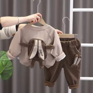 Adorable 2-Piece Boys’ Cotton Outfit