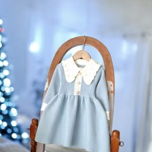 The Winter Grace Dress – Heavenly Blue Edition